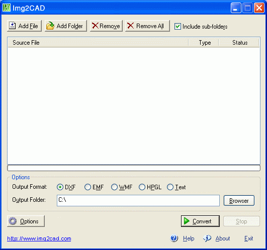 Img2CAD Screenshot